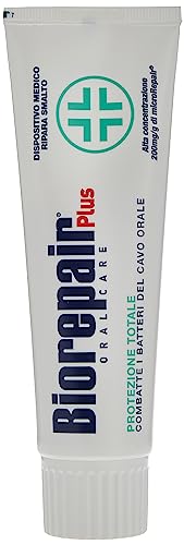Pasta Dental Biorepair Total Protection Plus con microRepair Hydroxyapatita - Combate Mal Aliento - Remineraliza y Repara Esmalte - Reduce Sarro y - imagen 5