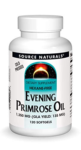 Aceite de Onagra Source Naturals, Libre de Hexano, Prensado en Frío - 1350mg, 120 Cápsulas Blandas - imagen 3