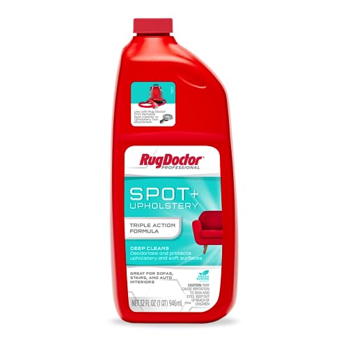 Limpiador de Manchas y Tapicería Rug Doctor; Fórmula Concentrada de Triple Acción 32 oz., Poder de Limpieza Oxy, Limpieza Profunda, Desodoriza y - imagen 3