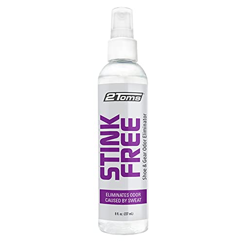 Spray Eliminador de Olores para Calzado 2Toms StinkFree, 8 Onzas, Elimina Olores de Sudor en Zapatos, Tenis, Botas y Equipos - imagen 3