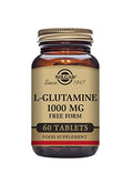 Solgar L-Glutamina 1000 mg, 60 Tabletas - Suplemento Natural para Músculos - Promueve la Salud Gastrointestinal y Cerebral - No GMO, Vegano, Sin - imagen 1