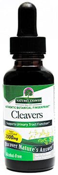 Herbácea Cleavers Sin Alcohol de Nature's Answer, 1 Onza Líquida - imagen 1