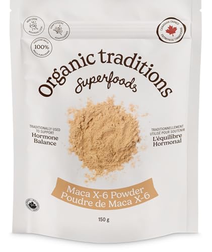 Organic Traditions Maca X 6 en Polvo, Raíz de Maca Negra, Roja y Amarilla, Superalimento Concentrado para Vitalidad y Energía Diaria, 150g - imagen 4