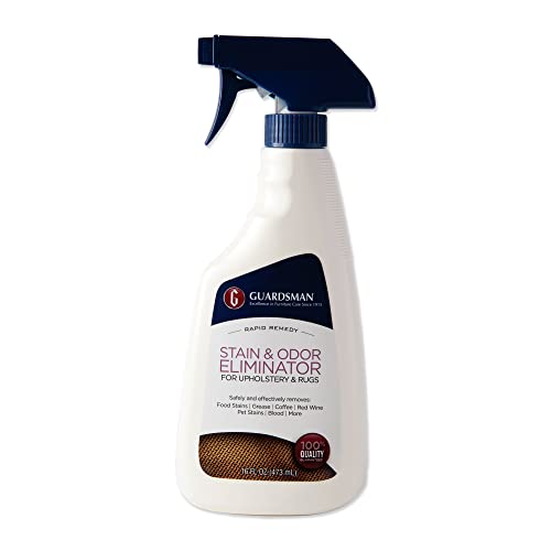 Guardsman 462600 Eliminador de Manchas y Olores para Tela, Quita Manchas, Grasa, Vino Tinto, Manchas de Mascotas, Spray de 16 Oz - imagen 2