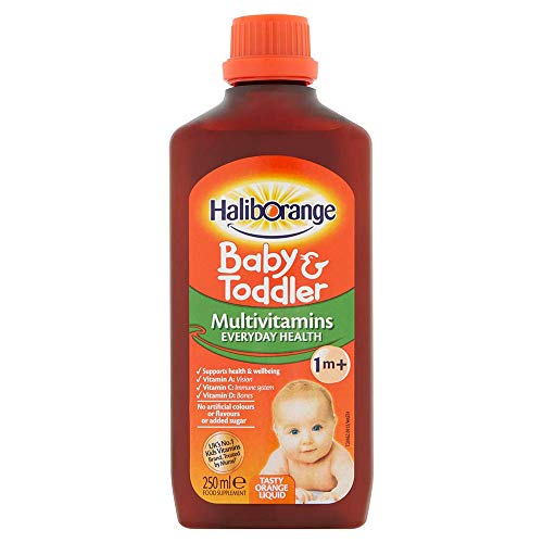 Haliborange Multivitaminas Líquidas de Sabor Naranja 100% Naturales - imagen 3