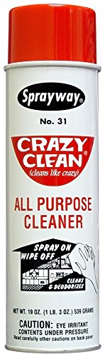 Limpiador PLZ AEROSCIENCE Sprayway SW031 Crazy Clean, 19 oz, Color Gris - imagen 6