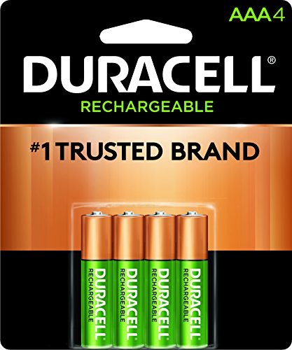 Baterías Recargables AAA Duracell - Larga duración, multiusos - Paquete de 4 baterías para hogar y negocios - imagen 1