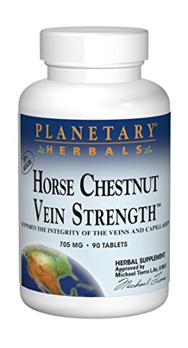 Planetary Herbals Horse Chestnut Vein Strength 705mg, Apoya la Integridad de las Venas y Capilares, 90 cápsulas - imagen 5