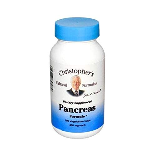 Fórmula Pancreática de Christopher's Original Formulas - Limpieza y Reparación del Páncreas - Probióticos para la Salud Digestiva - imagen 1