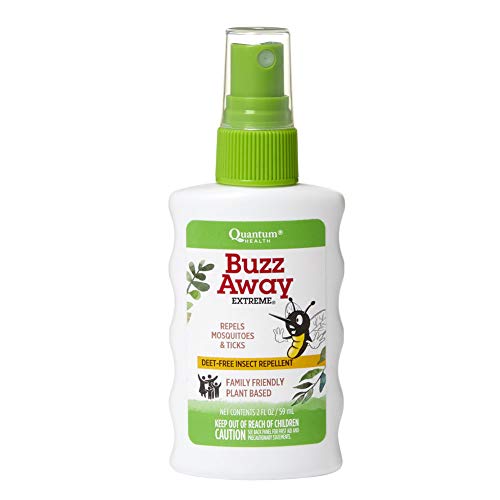 Repelente de Insectos Quantum Health Buzz Away Extreme | Spray Sin DEET | Repele Mosquitos y Garrapatas | Con Aceites Esenciales | Seguro para Niños - imagen 4