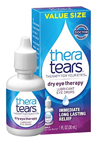 TheraTears Gotas para los Ojos para Ojos Secos, Lubricante Terapéutico, Alivio Duradero, Tamaño de 30 mL (1 Fl oz) - imagen 2
