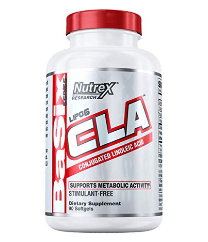 Nutrex CLA 90 Cápsulas Blandas - 1000mg de Ácido Linoleico Conjugado de Aceite de Cártamo - Suplemento Metabólico Sin Estimulantes para Pérdida de - imagen 4