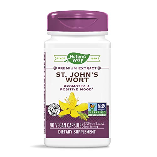 Extracto Premium de Hierba de San Juan de Nature's Way, Promueve una Actitud Positiva* No GMO, 90 Cápsulas - imagen 3
