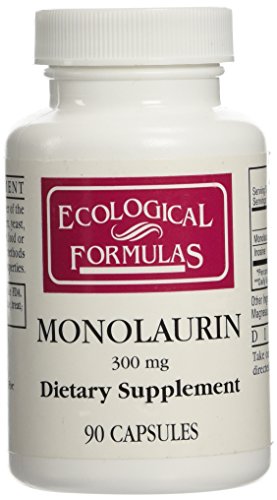 Monolaurin de Ecological Formulas/Cardiovascular Research - 90 Cápsulas - imagen 2
