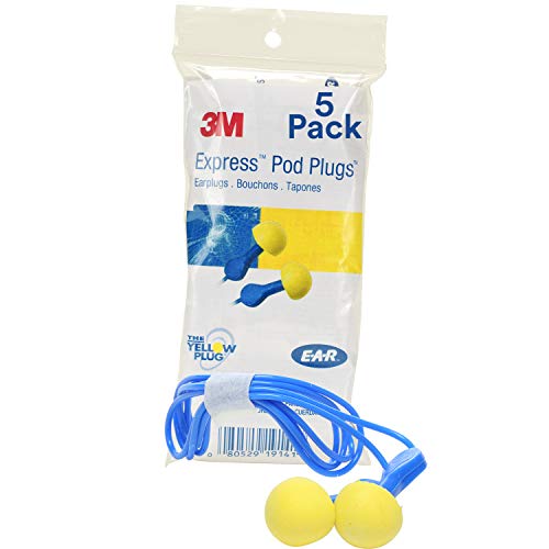 Tapones para oídos 3M E-A-R EXPRESS Pod VP311-1115, con cordón - imagen 2