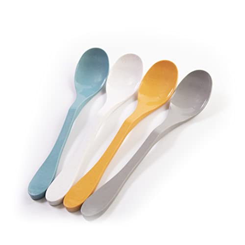 Set de Cubiertos Reutilizables Knork Eco de Bambú, 12 Piezas (12 Cucharas Ecológicas), Color Azul - imagen 3