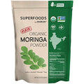 MRM Polvo de Moringa Orgánico - Polvo de Hoja de Moringa USDA Orgánico, Superalimento Rico en Fibra y Antioxidantes para Batidos, Té y Nutrición - imagen 1