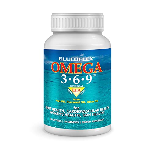 vGlucoflex Omega 3-6-9, Aceites Omega de EPA/DHA para la Salud Articular, 30 Porciones - imagen 5