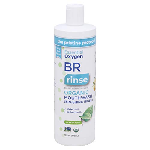 Enjuague Bucal Orgánico de Menta Essentialoxygen, 16 oz - imagen 2