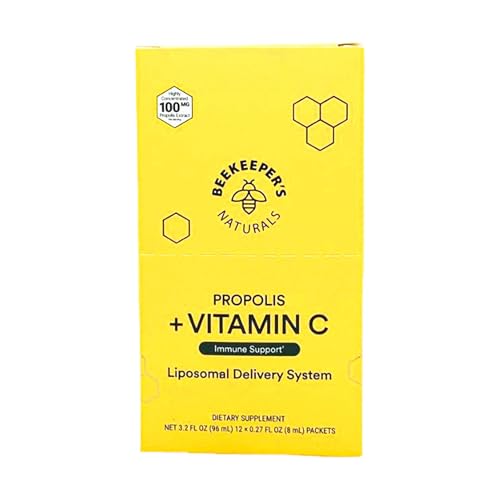 Propolis Liposomal de Beekeepers Naturals con Vitamina C, 12 Unidades, 0.27 Oz - imagen 5