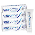 Pasta de Dientes Sensodyne Extra Blanqueadora para Dientes Sensibles y Prevención de Caries, Exclusiva de , Menta Fresca, 4 Onzas (Paquete de 4) - imagen 1