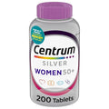 Centrum Silver Multivitamínico para Mujeres 50+, Suplemento con Vitamina D3 y Vitaminas B, 200 Cápsulas, Apoya la Memoria y Cognición - imagen 1