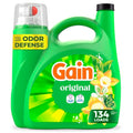 Detergente Líquido para Ropa Gain con Defensa contra Olores, Aroma Original, 177 oz, 134 Lavados, Para Lavadoras HE (Envase Puede Variar) - imagen 1
