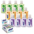 Gel Antibacterial PURELL Advanced con Aceites Esenciales, Paquete Variado Aromatizado, 1 oz Travel Size, Botellas con Tapón (Caja de 12) - - imagen 1