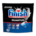 Pods para Lavavajillas Finish Quantum, Detergente Sin Prelavado, Elimina Manchas y Grasa Secas de 24 Horas, Brillo Impecable, 82 Contenido - imagen 1