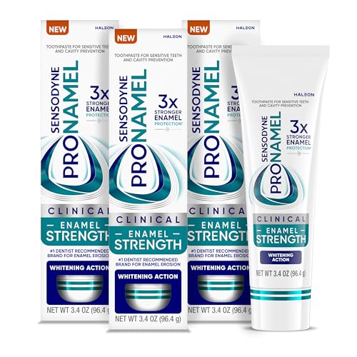 Pasta Dental Sensodyne Pronamel para Fortalecer Esmalte, Acción Blanqueadora, 3.4 oz (Paquete de 3) - imagen 2