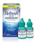 Gotas Lubricantes para Ojos Refresh Optive Advanced para Ojos Secos, 0.33 Fl Oz Estéril (Paquete de 2) - imagen 1