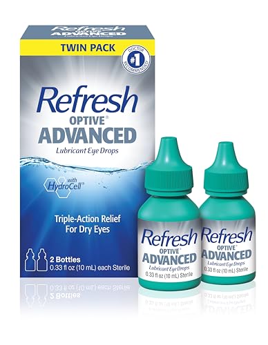 Gotas Lubricantes para Ojos Refresh Optive Advanced para Ojos Secos, 0.33 Fl Oz Estéril (Paquete de 2) - imagen 4