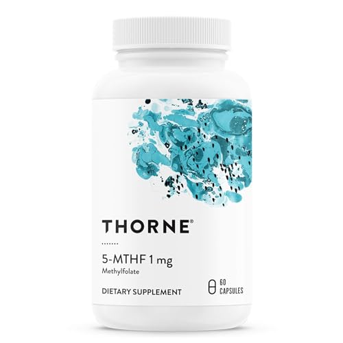 THORNE - 5-MTHF - Suplemento de Metilfolato (B9 Activo) - Apoya la Salud Cardiovascular, Desarrollo Fetal, Salud Nerviosa y Niveles de Homocisteína - - imagen 2