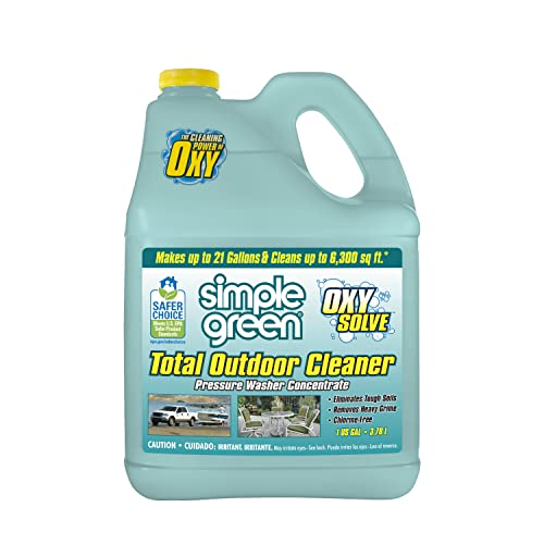 Limpiador Concentrado Simple Green Oxy Solve para Exteriores, Uso con Hidrolavadora y Manual, Certificado EPA Safer Choice, Limpiador de Peróxido - imagen 5