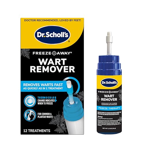 Dr. Scholl's Eliminador de Verrugas Freeze Away para Manos y Pies, 12 piezas – Remueve Verrugas Rápido en 1 Tratamiento, Seguro para Niños a Partir - imagen 3