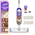 Mopa Eléctrica Swiffer Power Mop para Madera, Limpiador de Pisos de Madera, Set Multiusos con 2 Paños, Solución Limón y 2 Baterías - imagen 1