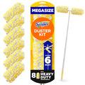Kit de Plumeros Swiffer con Mango Extensible de 6 ft, Kit de Inicio Pesado con 8 Recargas - imagen 1