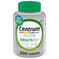 Centrum Silver Multivitamínico para Adultos 50+, Suplemento de Vitaminas y Minerales, D3, Vitaminas B, Libre de Gluten, No GMO, 220 Tabletas - imagen 1