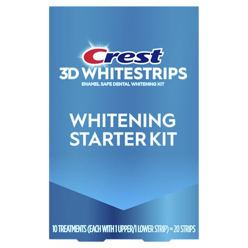 Kit de Blanqueamiento Crest 3D Whitestrips – 10 Tratamientos, 20 Tiras (1 Superior/1 Inferior) para Blanquear Dientes - imagen 5