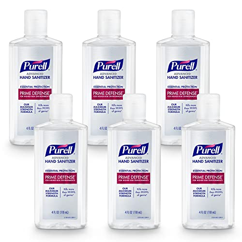 Desinfectante de Manos PURELL DEFENSE, 85%, Fórmula de Máxima Potencia, 4 oz, Tamaño de Viaje (Paquete de 6) - imagen 5
