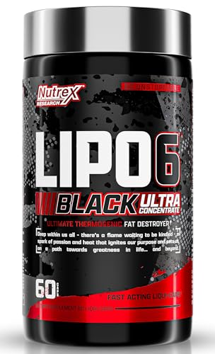 Nutrex Research Lipo-6 Black Ultra Concentrado | Suplemento Termogénico para Quemar Grasa, Aumenta Pérdida de Peso, Energía y Concentración Intensa | - imagen 4