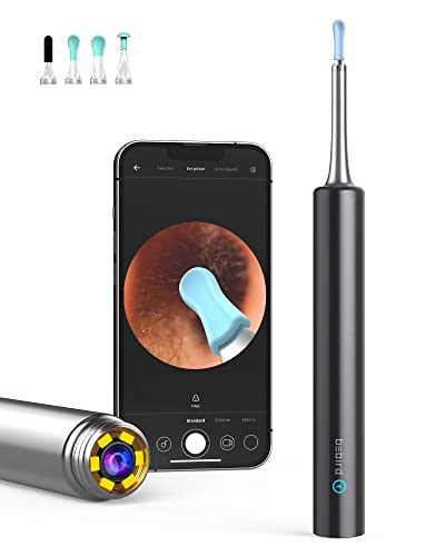 BEBIRD R1 Ultra - Kit de Limpieza de Oídos con Cámara, Removedor de Cerumen, Pinzas y Gotero Visual, Herramienta de Examen para Familia, Color Gris - imagen 2