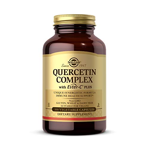 Solgar Quercetina Complejo con Ester-C Plus, 100 Cápsulas Vegetales - Apoya la Salud Inmunológica, Antioxidante - Suave para el Estómago, Sin OGM, - imagen 4