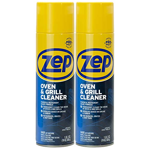Limpiador Pesado para Horno y Parrilla Zep - 19 oz (Caja de 2) ZUOVGR19 - Disuelve Grasa al Contacto en Quemadores, Rejillas y Bandejas de Goteo - imagen 3