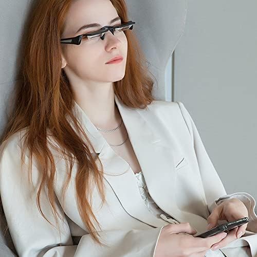 Gafas Horizontales Lentas de 90 Grados para Leer o Ver TV Acostado, Gafas Prismáticas para Jugar en Móvil, Marco Ligero y Cómodo - imagen 2