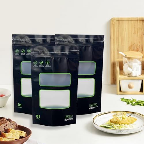 Bolsas de Humedad Reutilizables 1 OZ 58%-62% RH para Curado y Almacenamiento, 20 PZS, 6 x 9.8 x 3.15, Control de Humedad 2 Vías - imagen 5