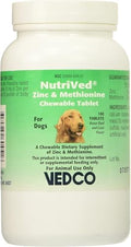Tabletas Masticables NutriVed de Zinc y Metionina para Perros (100 piezas) - imagen 1