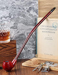 Pipa de Tabaco Joyoldelf - Pipa de Fumar Churchwarden Artesanal de 16 de Largo con Vástago de 14.1 - imagen 1