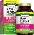 Probióticos Raw Flora para Mujeres | 30 Mil millones de UFC | 33 Cápsulas | con Arándano y D-Mannosa | Suplemento Vegano, No OGM y Sin Gluten - imagen 1