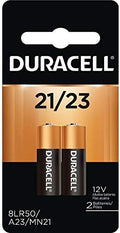 Batería Alcalina Duracell de 12 Voltios para Alarma y Control Remoto MN21 / A23 - Paquete de 2 (Cuenta 1) - imagen 1